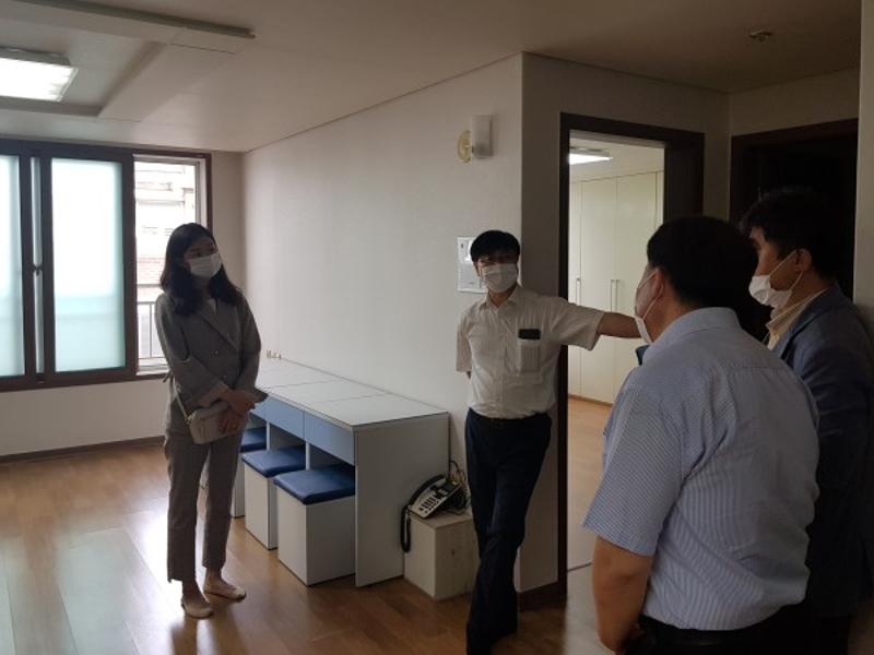 신임 교육법무과장 강원학사 방문