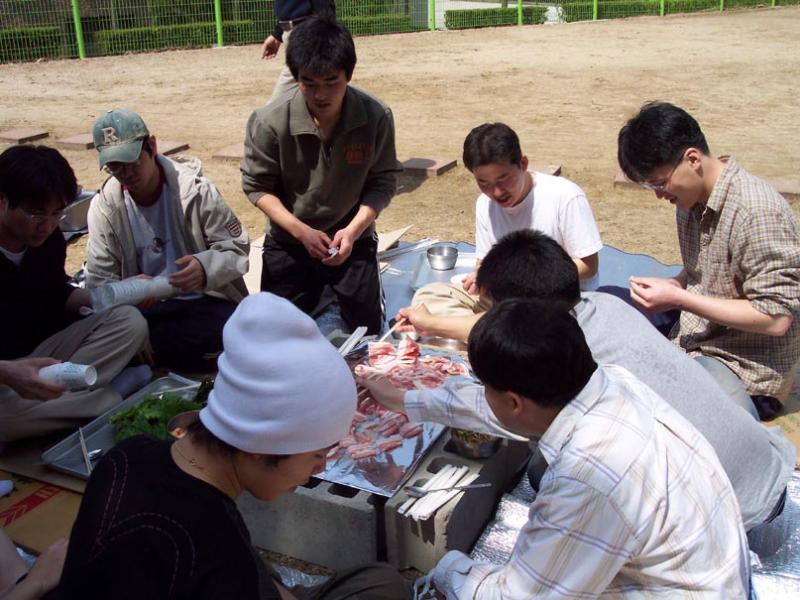  식목행사 뒤풀이