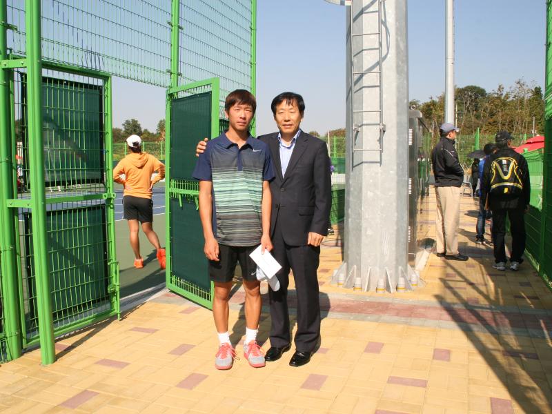 제94회 전국체전 격려(홍성찬)