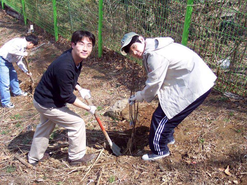 식목행사  