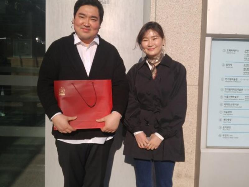 미래인재 김승직 공연 격려