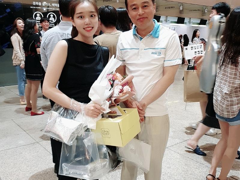 미래인재 조목련 공연 격려 