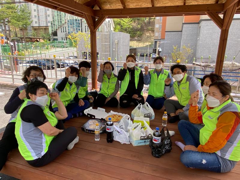 먹고 돕고 음식주문 챌린지 참여