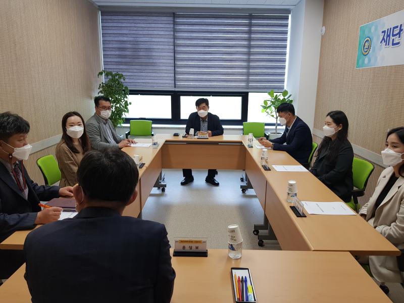 언론계 숙우 내방 및 재단 사업홍보