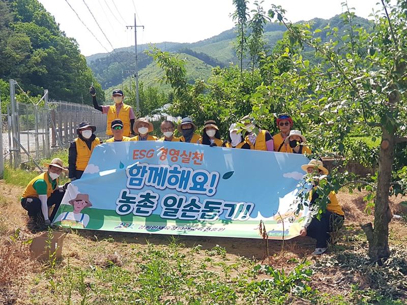 상반기 농촌 일손돕기 자원봉사(5월 31일)