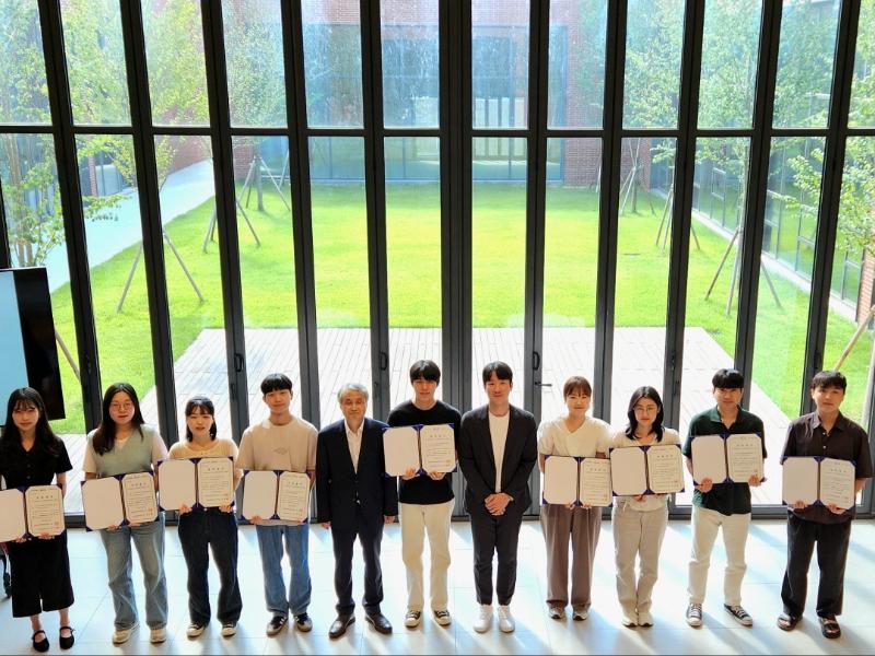 강원특별자치도 신디자인랩건축사사무소 장학증서 수여식