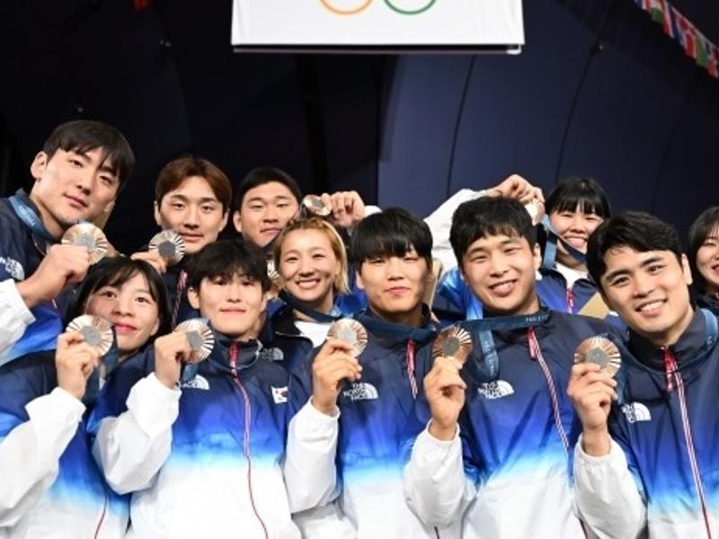 미래인재 한주엽 파리올림픽 유도 혼성단체전 동메달 쾌거