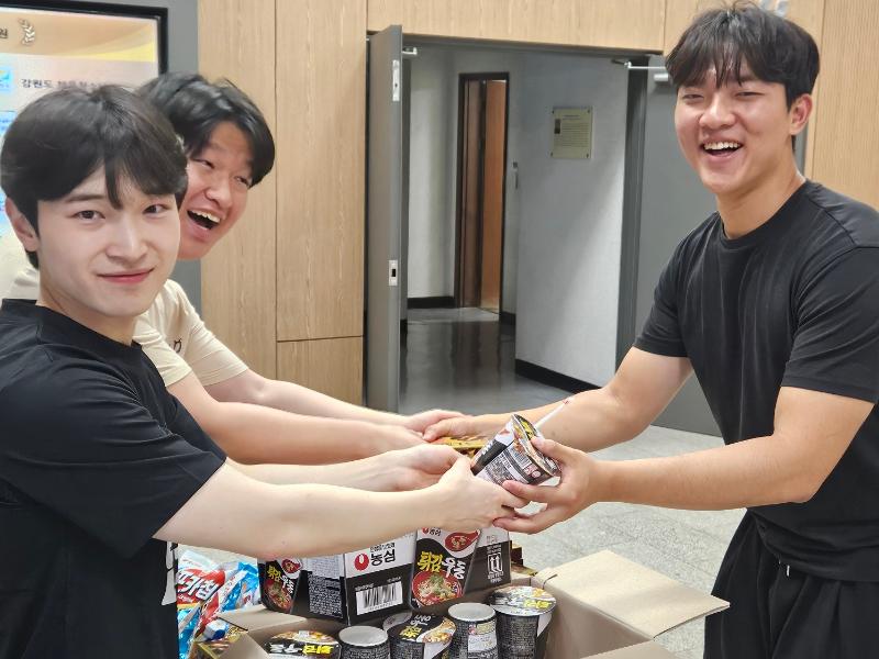 관악학사 기말고사 야식배부 - 즐거운 야식타임